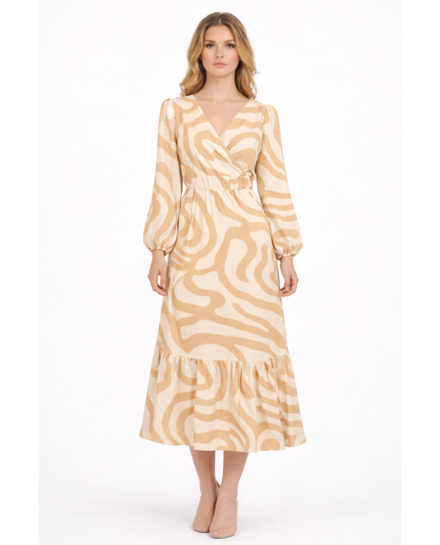 VESTIDO RAYON ESTAMPADO