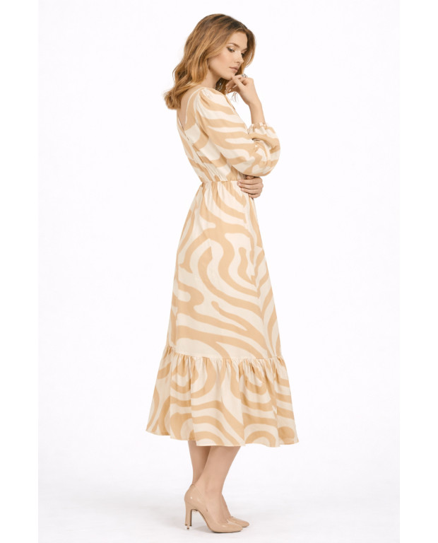 VESTIDO RAYON ESTAMPADO