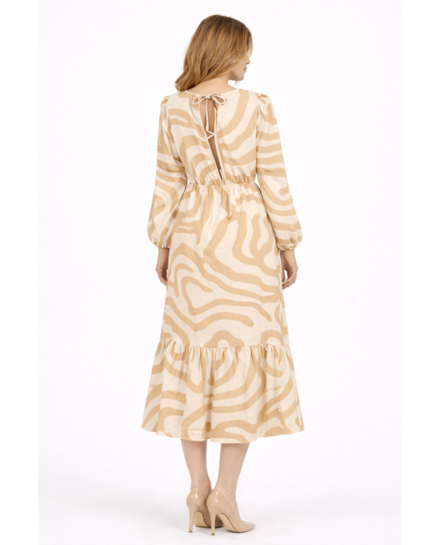 VESTIDO RAYON ESTAMPADO
